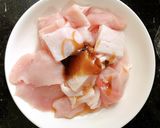Hình bước làm 1 của món Thịt riềm thăn rang
