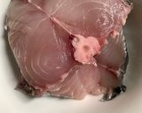 Gambar langkah 1 resipi Ikan Tenggiri masak Asam Pedas Melaka.