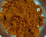 A picture of step 1 of Rotli cigars using leftover farsan after Diwali.