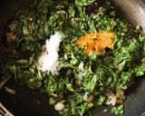 A picture of step 6 of Kolmi Shaak Paneer Bhaja (Water Spinach & Paneer Stir Fry - Bong style).