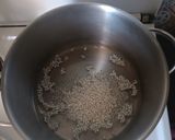 A picture of step 1 of Rizogalo (Greek Rice Pudding).