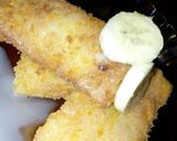 Foto langkah ke 2 dari resep Fried banana bread🍞🍌😋.