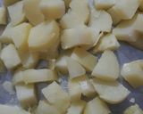 A picture of step 1 of Potato Chaat.