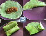 Foto langkah ke 5 dari resep Dadar Gulung Isi Kelapa.