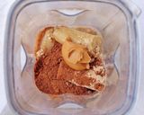 รูปขั้นตอนการทำที่ 2 ของ สมูทตี้เนยถั่ว เฮลตี้ : Peanut Butter Smoothie Bowl