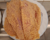 Foto del paso 1 de la receta: Pechuga rebozada, horno + guarnición... patata, cebolla, puerro, zanahoria y pimiento
