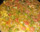 A picture of step 8 of Omlete paratha.