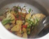 A picture of step 1 of Veg biryani.