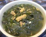 صورة لخطوة 1 من وصفة شورية الاعشاب البحرية _ شوربة عيد الميلاد في كوريا
