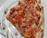 Foto del paso 4 de la receta: Tarta básica de jamón, queso y tomate