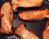 A picture of step 3 of Pan Fried Eringii Mushrooms.