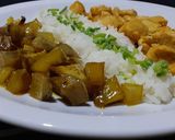 Foto del paso 8 de la receta: Pollo al curry con arroz y batata