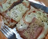 Foto del paso 8 de la receta: Pizza de pan, jamón y queso cuartirolo