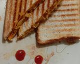 A picture of step 3 of Pasta toast.