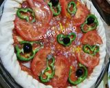 Une image de l'étape 3 de Pizza végétarienne Gumus Dino 🍕🍕🍕.