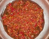 Foto langkah ke 5 dari resep Gammi (Sambal) Ikan Belanak Dan Tempe Goreng.
