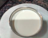 A picture of step 1 of Almond soup.