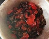 Foto langkah ke 3 dari resep Whole Cranberries Seed with Red Bean/ roti gandum berry kacang m.