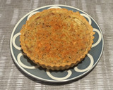 Foto del paso 5 de la receta: Quiche de pollo con jamón (Tarta salada)