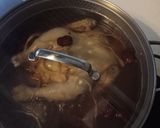 Hình bước làm 6 của món Gà Hầm Nhân Sâm/ Ginseng Chicken Soup