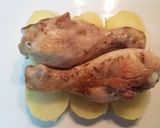 Foto del paso 6 de la receta Muslos de pollo con bechamel al orégano y tomates secos