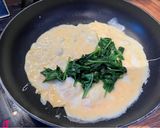 A picture of step 4 of Fluffy spinach omelette 🥚⏲.