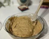 A picture of step 5 of Peanut Butter Chip Banana Bread.