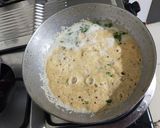 A picture of step 3 of Upma.