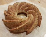 Foto del paso 12 de la receta: Bundt cake de Trigo Sarraceno con frutos secos sobre una confitura de frutos rojos!