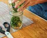 懶人青醬(免果汁機)的食譜步驟2照片