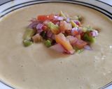 Foto del paso 7 de la receta: Salsa cremosa de garbanzos y zanahoria con pico de gallo😋🥑🧆🥙