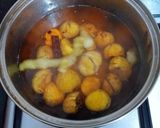 Foto del paso 11 de la receta: Crema de castañas asadas y glaseadas con frutos secos