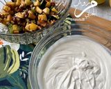 صورة لخطوة 2 من وصفة مقبلات الباذنجان و الكراكرزEggplant and crackers appetizers