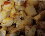 A picture of step 3 of Baingan aloo ki sabji.