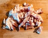 Foto del paso 2 de la receta: Risotto de verduritas y bacon!