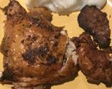Foto del paso 3 de la receta: Cuarto de Pollo Asado con Mollejas Crocantes con Puré de Papas