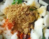 A picture of step 3 of Babugoshas khatti meethi sabji.