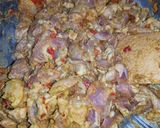 รูปขั้นตอนการทำที่ 6 ของ แกงเผ็ดหมูใส่มะเขือ