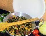 A picture of step 5 of Mix sabzi.