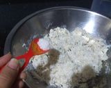 A picture of step 3 of Leftover Rice Pizza.