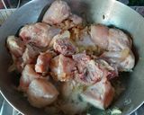 A picture of step 2 of Peshwari Gondhoraj Chicken.