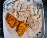 A picture of step 3 of Yam fries.