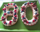 Foto del paso 13 de la receta: Tarta de números
