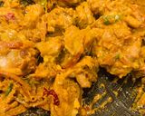 আলু দিয়ে পাঁঠার মাংসের ঝোল (Alu diye Pathar Mangsher Jhol Recipe in Bengali) রেসিপি ধাপ - 7 ছবি