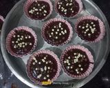 A picture of step 6 of Double Chocolate Muffins.