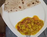 A picture of step 6 of Turai ki sabzi.