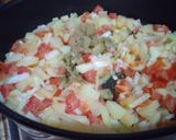 Foto del paso 3 de la receta: Caldillo de papas con machaca (carne seca)