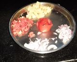 A picture of step 2 of Sprouts bhel.