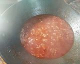 A picture of step 4 of Kele ki machhli.