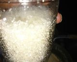 A picture of step 3 of Suji ka halwa.